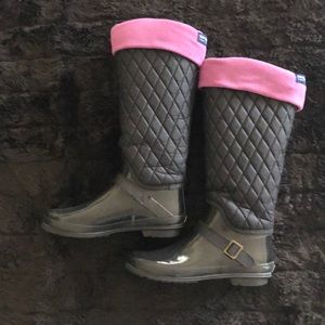 Sperry Women’s Walker Rain Boots with Boot Warmer